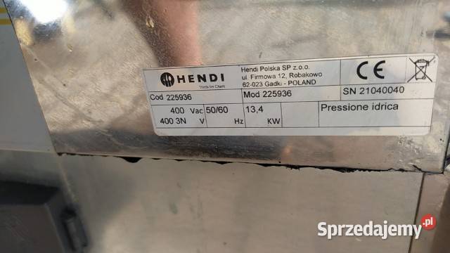 Kuchnia elektr 4palnikowa z piek Hendi 225936 dolnośląskie