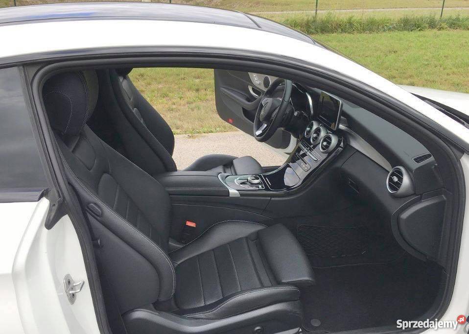 MERCEDE C KLASA COUPE przyciemniane szyby sprzedam