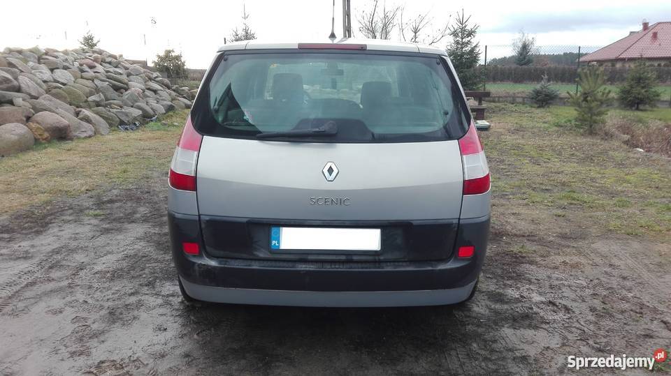 Renault Grand Scenic II 16 16V bogato wyposażony lakier metallic kujawsko-pomorskie Bydgoszcz