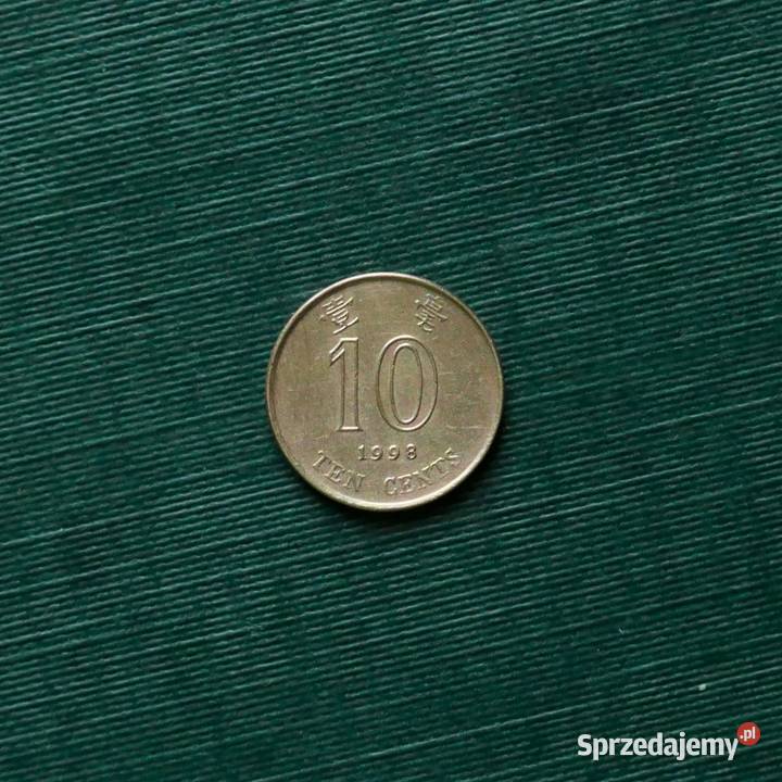 HONGKONG 10 centów 1998r Gliwice