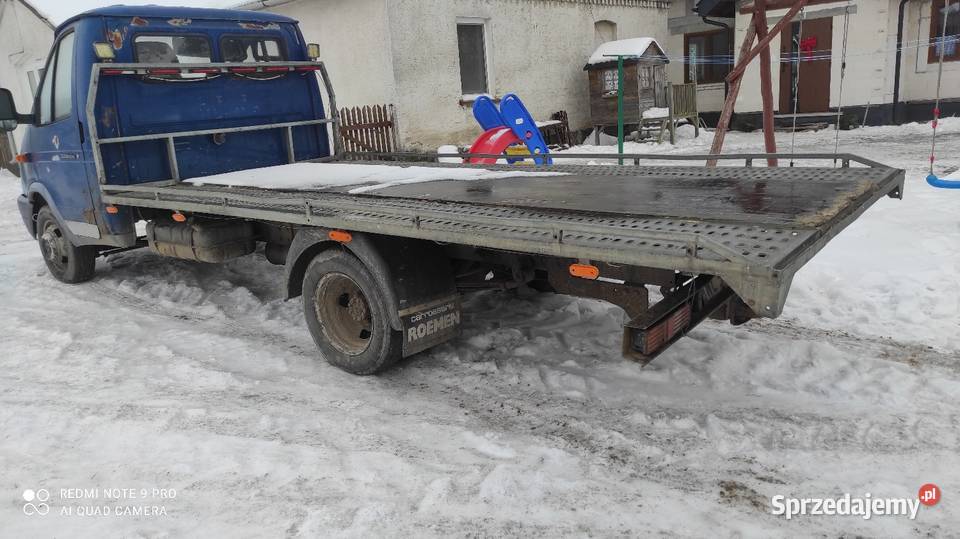 Gaz laweta najazd dostawczy Wawrowice sprzedam