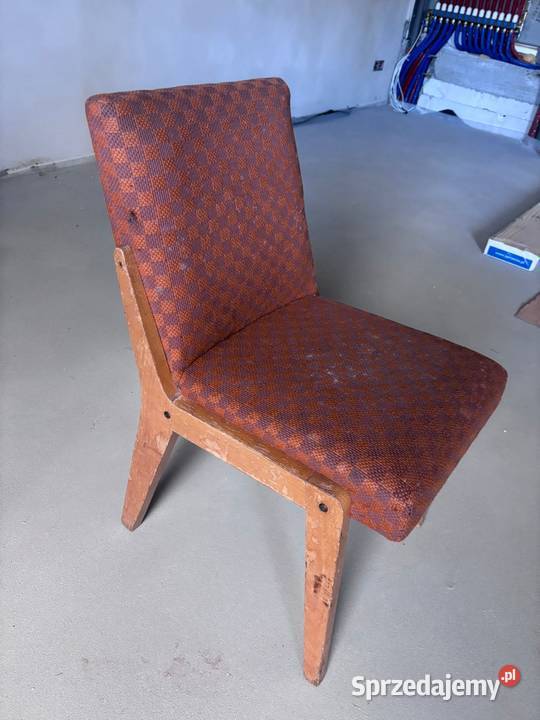 Krzesła AGA Chierowski vintage prl Grybów