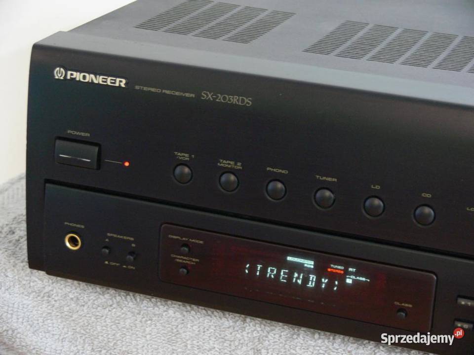 Amplituner Pioneer SX203RDS mocny 190 wat Jasło