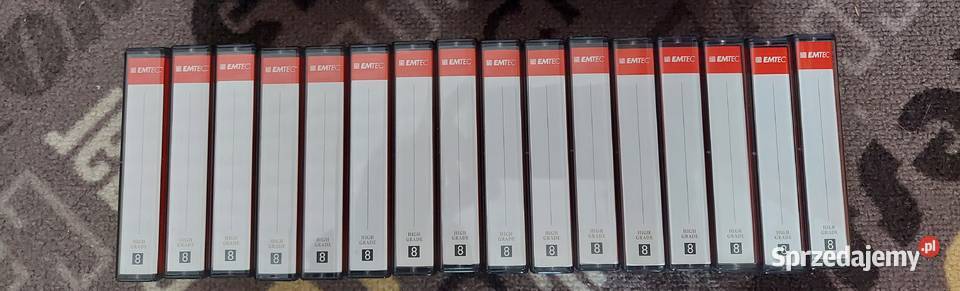 Kasety Video 8 EMTEC HG 90 Kamery Tychy