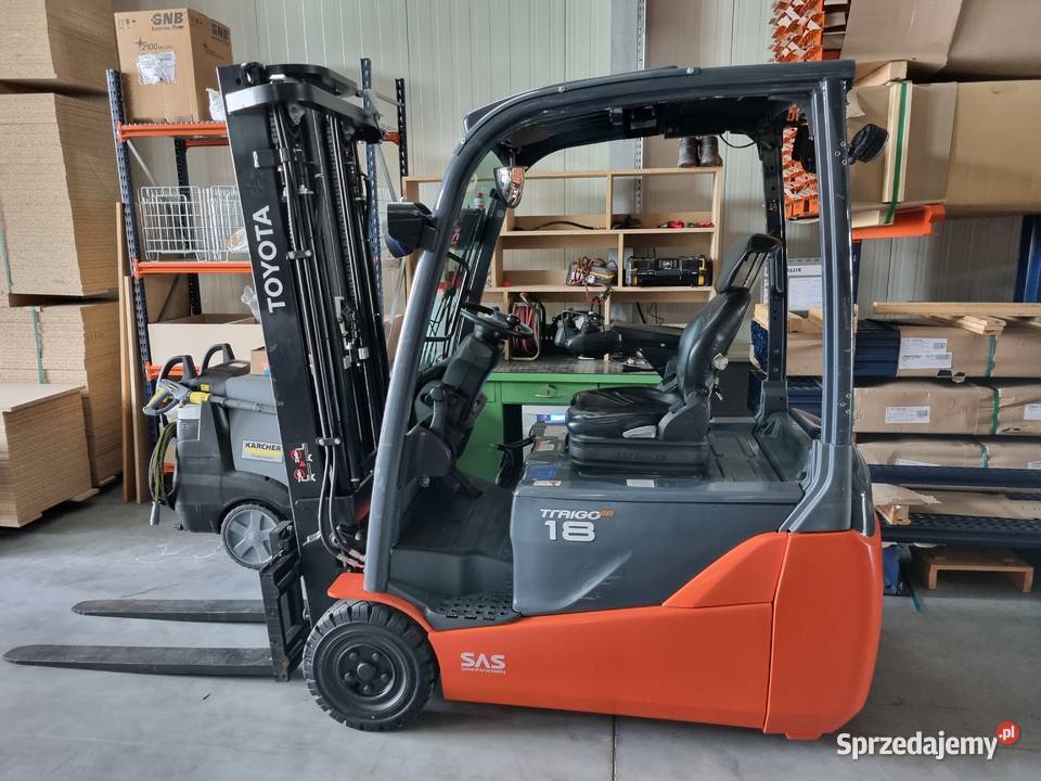 Wózek widłowy Toyota 8FBE18T triplex 47m 2015r Siedlce
