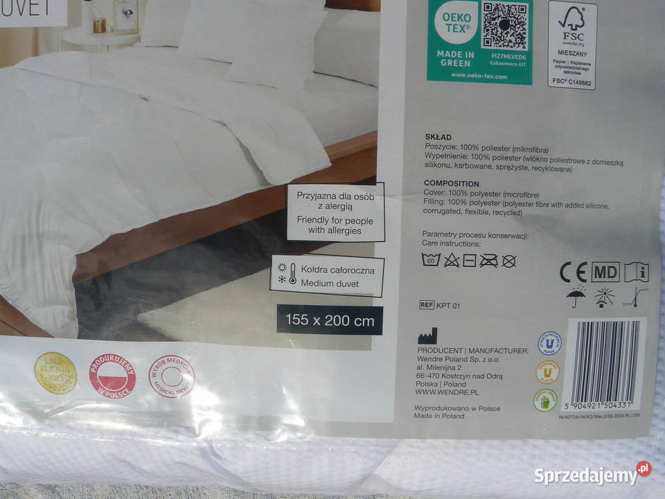 Okazja nowa Kołdra Przytulna Smukee Home 155x200 Strzelin