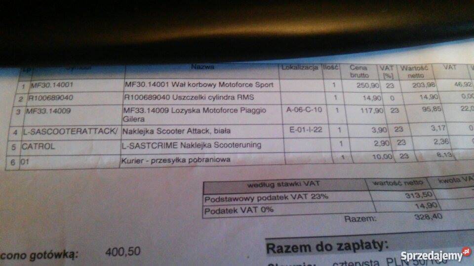 Gilera Stalker 70 skuter 4t Wieliczka