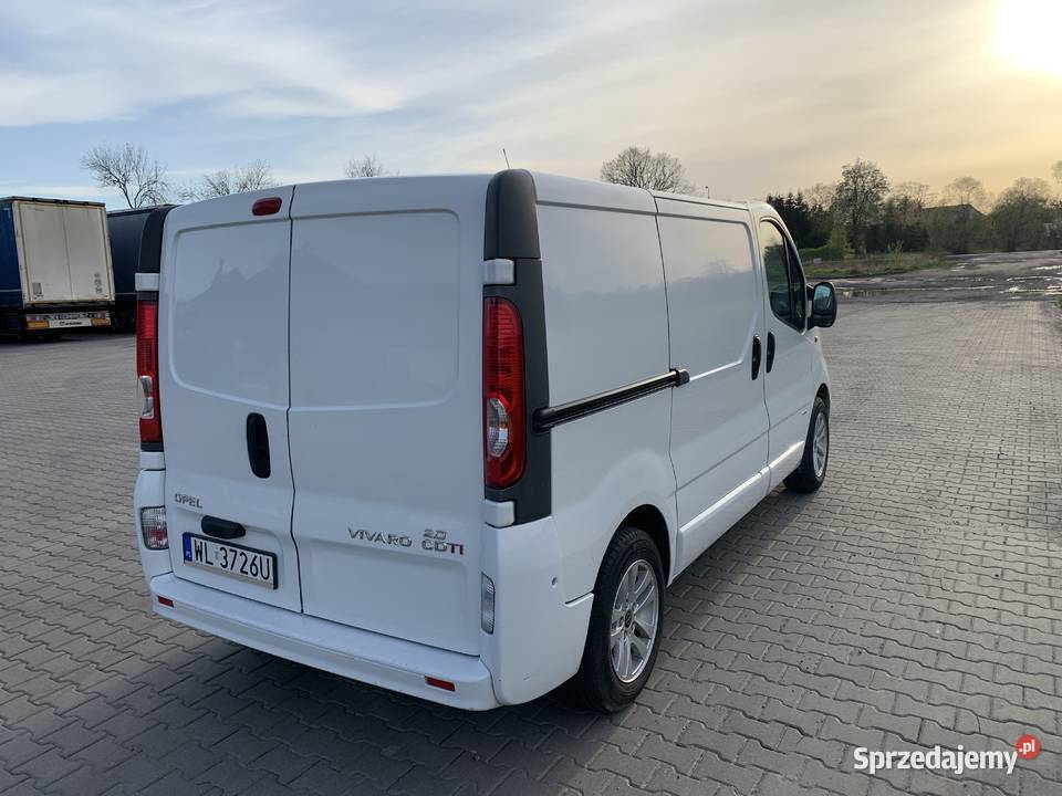 opel vivaro krajowy II właściciel 163 L1 H1 Serock