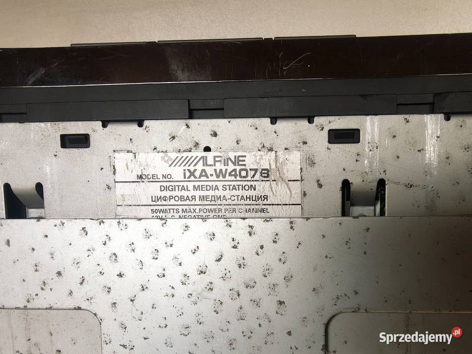 Stacja multimedialna 2DIN Alpine iXAW407BT Ekran Radom