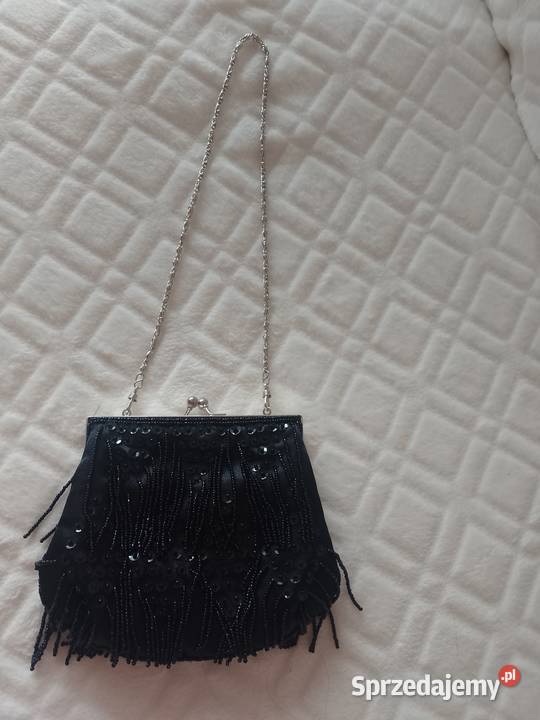 HandmadeBogato zdobiona torebka listonoszka Kraków