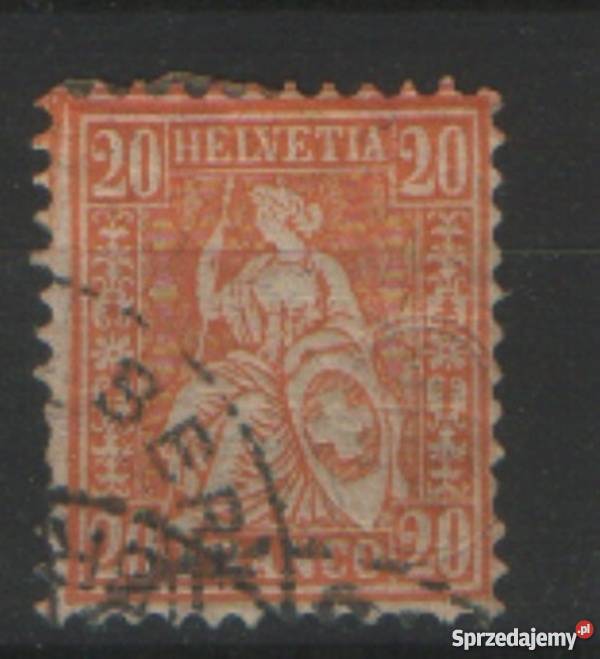 Zn Szwajcaria Mi 40 1 kas 1881 Gliwice