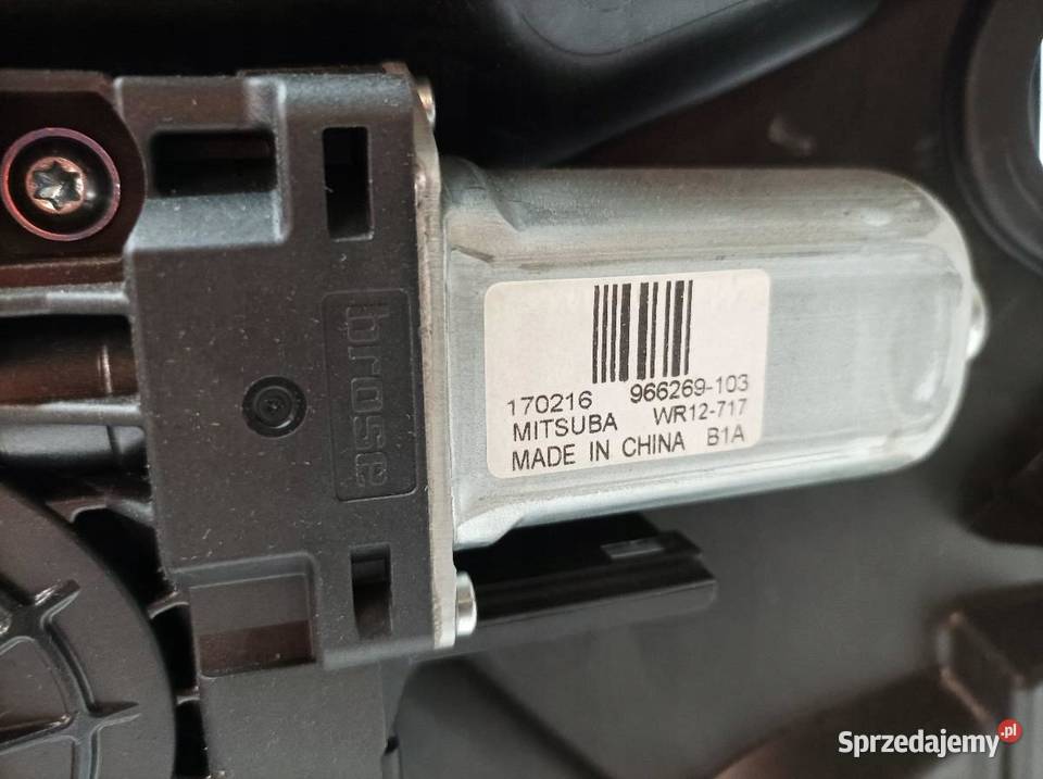 MECHANIZM SZYBY PRAWY PRZÓD 3749308 Volvo V60 I osobowe