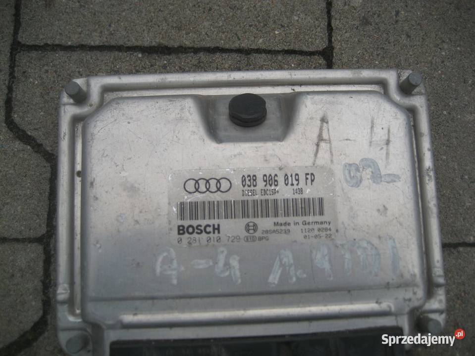 audi a4 b6 19 tdi sterownik komputer silnika Części samochodowe sprzedam