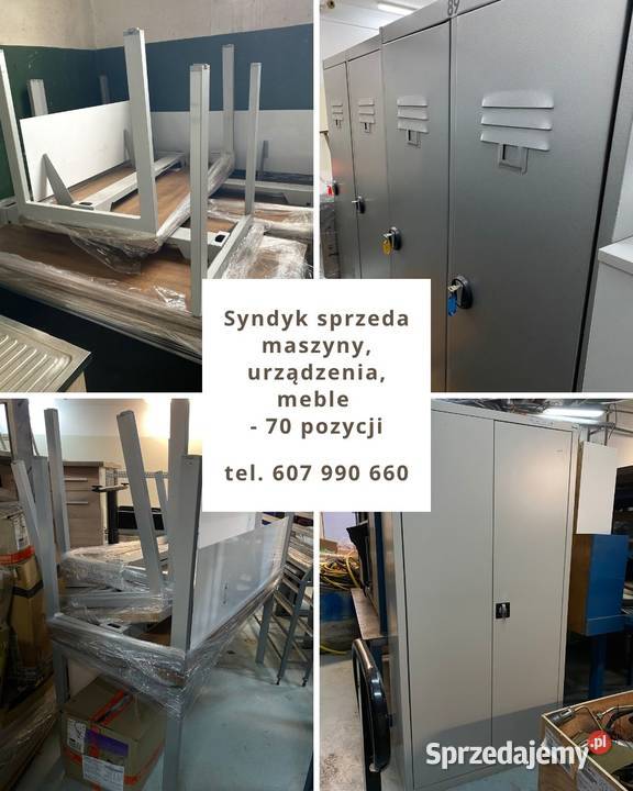 Syndyk sprzeda maszyny i urządzenia produkcyjne Lublin