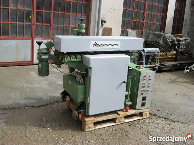 Szlifierka szerokotaśmowa przelotowa HEESEMANN