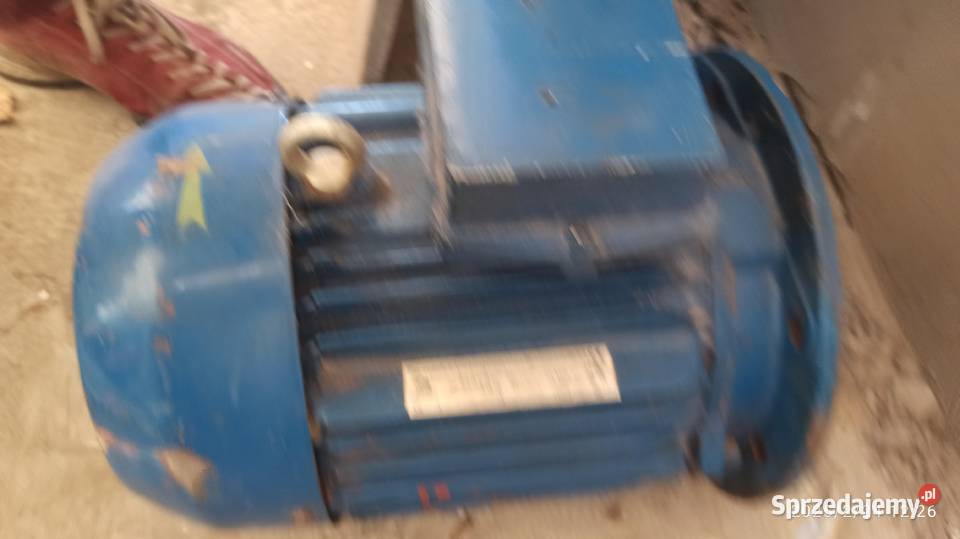 silnik elektryczny 6kW kołnierzowy 3 fazowy 380 lubuskie Kłodawa sprzedam