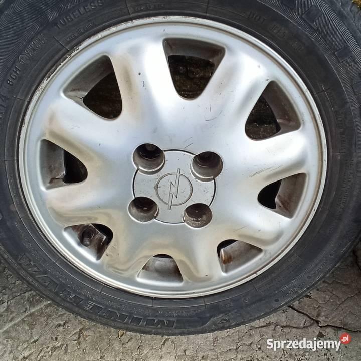 Koła Alufelgi ładnymi oponami 14 4x100 Astra Opatów