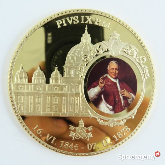 MONETA PAPIEŻ BENEDYKT PAWEŁ II LEO VI PIUS śląskie Sosnowiec