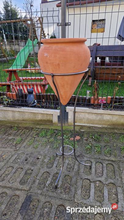 Donica na stojaku do ogrodu doniczka ozdobna na Zielona Góra
