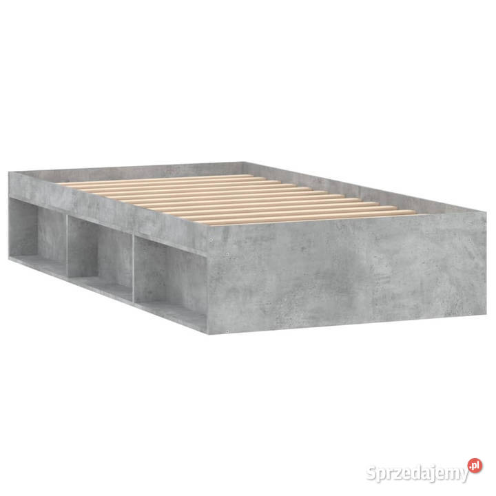 Rama łóżka szarość betonu 100x200 WM3203834 Łóżka Warszawa