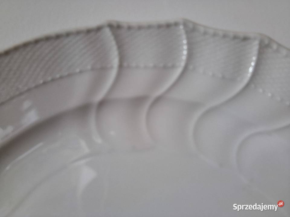 KPM Berlin duża patera talerz 35 biała porcelana Gdańsk