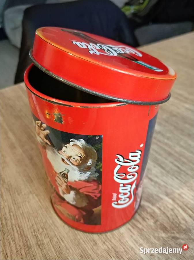 Puszka pojemnik CocaCola lubuskie Nowa Sól