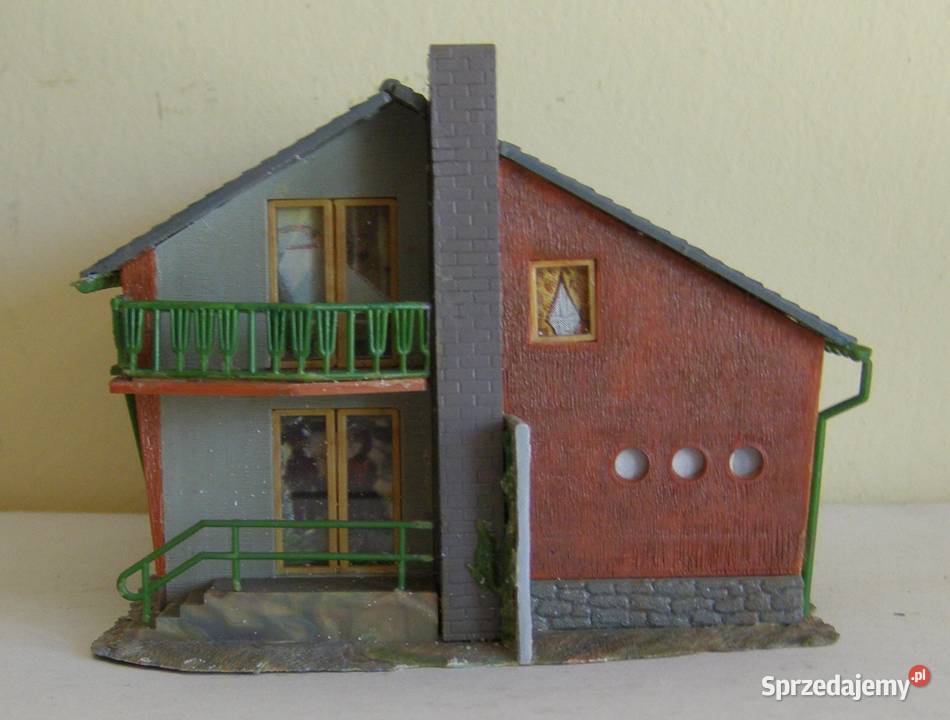 Domek na makietę 14 kolejka skala H0TT Łódź