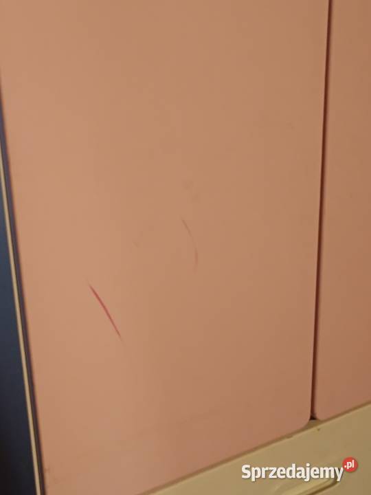 Szafa dziecięca IKEA stuva różowobiała z 3 Meble sprzedam