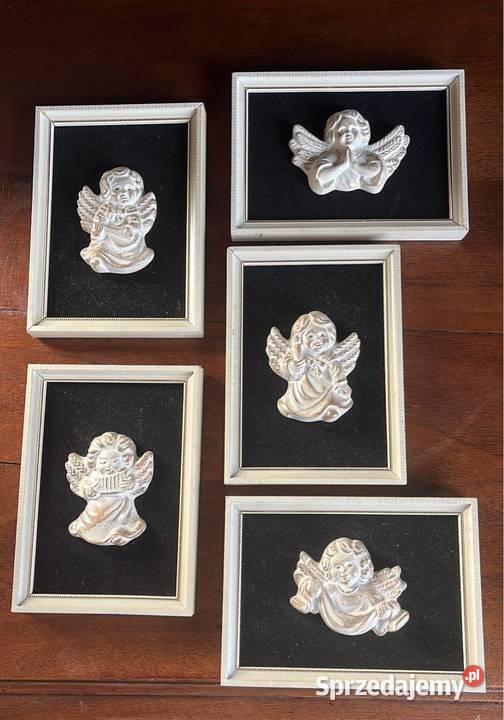 Obrazki z aniołkiem Do powieszenia Aniołki na Gdańsk