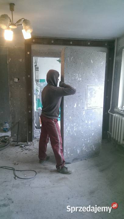 Wiercenie otworów przewierty cięcie
betonu ścian Bydgoszcz usługi budowlane