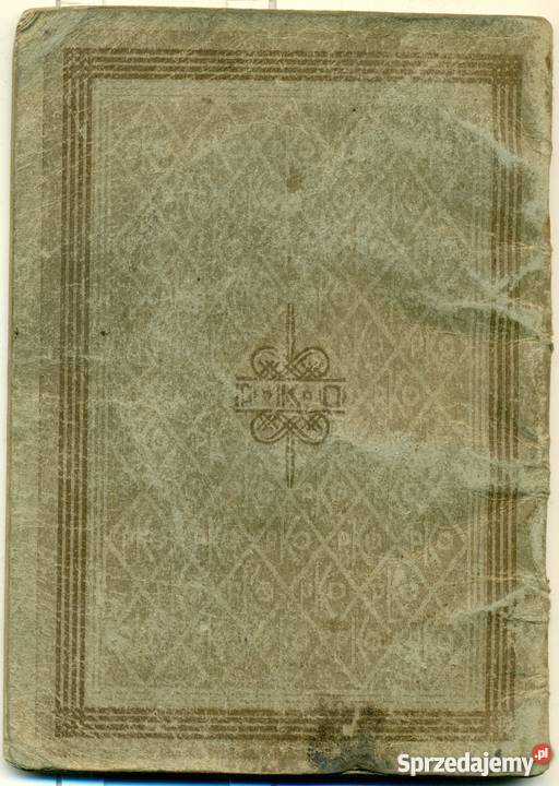 Książeczka wkładkowa PKO Kalisz 1 1932 428474C Ostrów Wielkopolski sprzedam