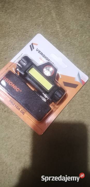 Latarka czołowa Led z magnesem USB Chrzanów