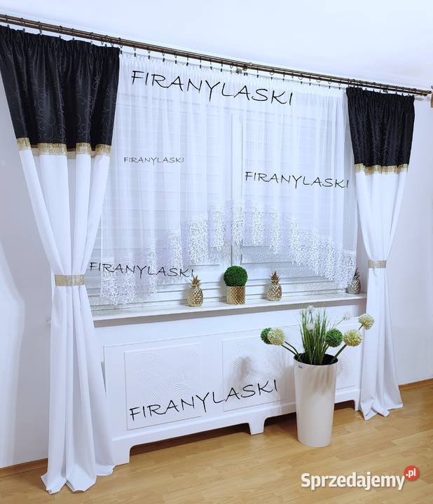 Firana Gotowa Firanki szeroka gipiura lubelskie Puławy