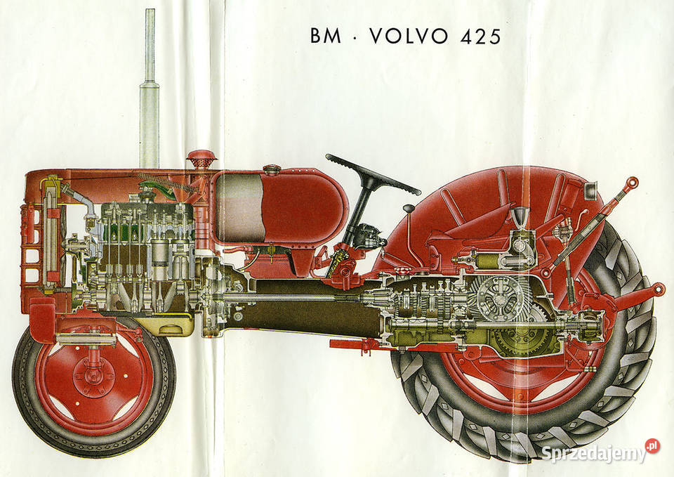 Traktor ciągnik Volvo BM 425 T425 retro sprzedam