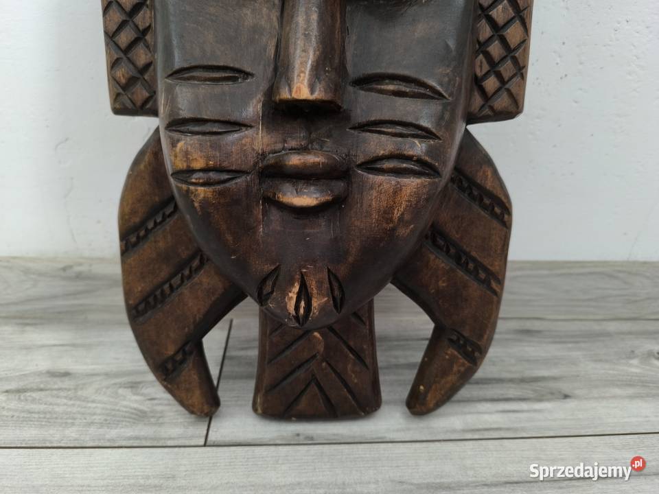 Piękna unikalna maska etniczna egzotyczna