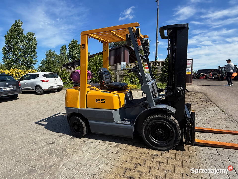 wózek widłowy TCM FG25T LPG Triplex 430m przesuw Działoszyn