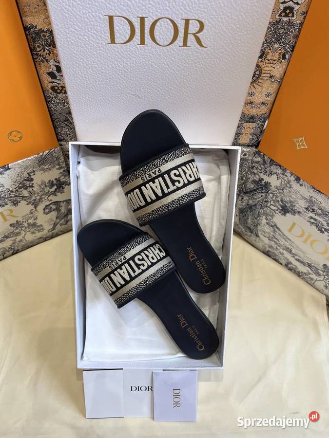 Klapki Dior Dway Slide inna mazowieckie Warszawa