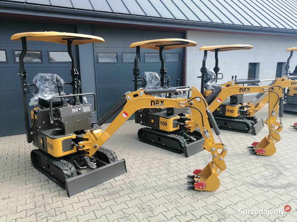 Minikoparka Nex N10 Briggs Starton 1100 ramię śląskie Cieszyn sprzedam