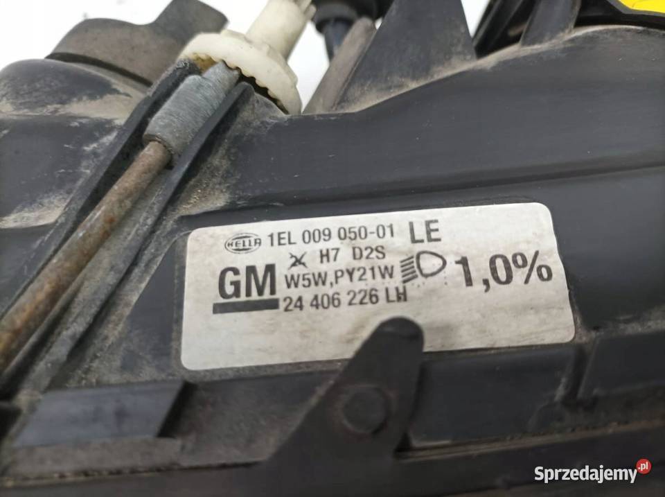 LAMPA PRZÓD LEWA XENON Opel Omega III 19992003