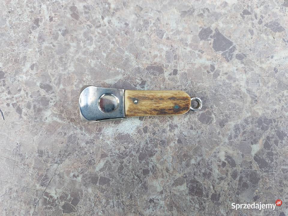 Stara mała obcinaczka do cygaretek sygnowana pomorskie Tczew