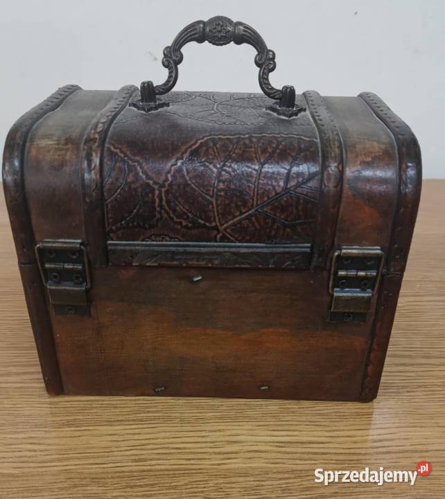 Drewniana szkatułka Szczecin