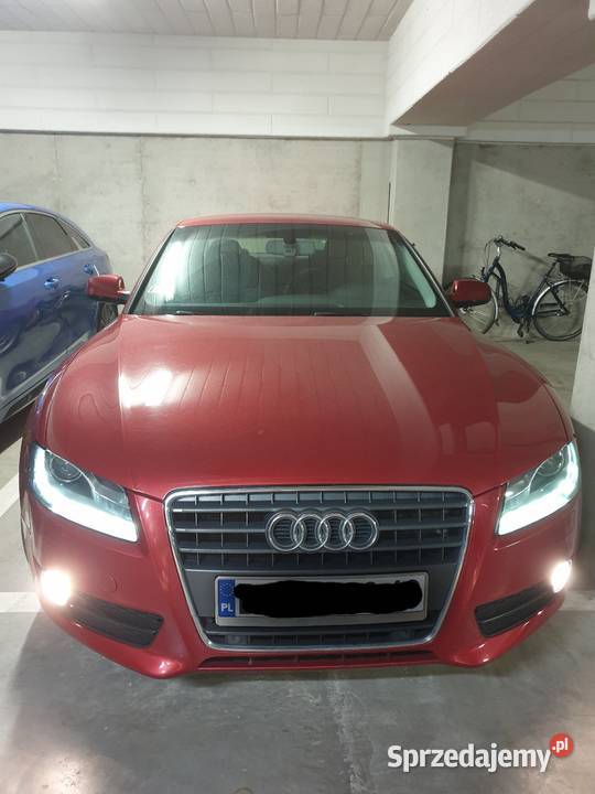 AUDI A5 Coupe 20 TFSI jedyny z LPG kolor bordo Sapowice