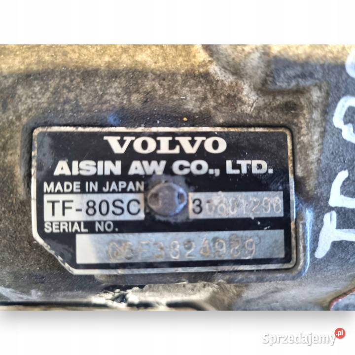 SKRZYNIA BIEGÓW 30681296 Volvo S80 II V70 III 24 Skrzynie biegów manualne lubelskie Chełm