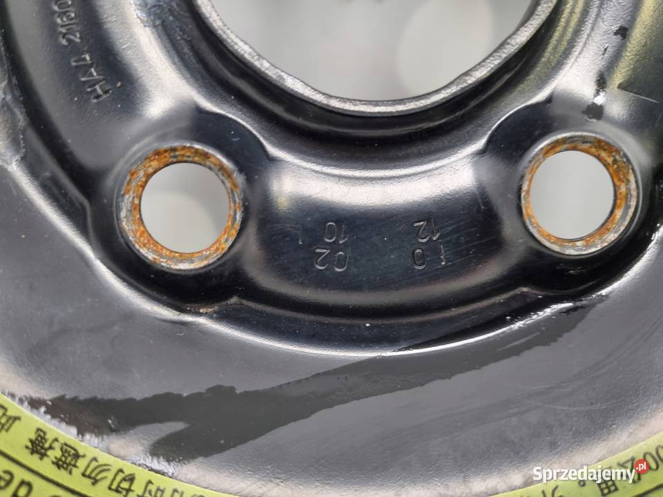 KOŁO DOJAZDOWE ZAPASOWE Audi Seat Vw Golf VI Samochodowe