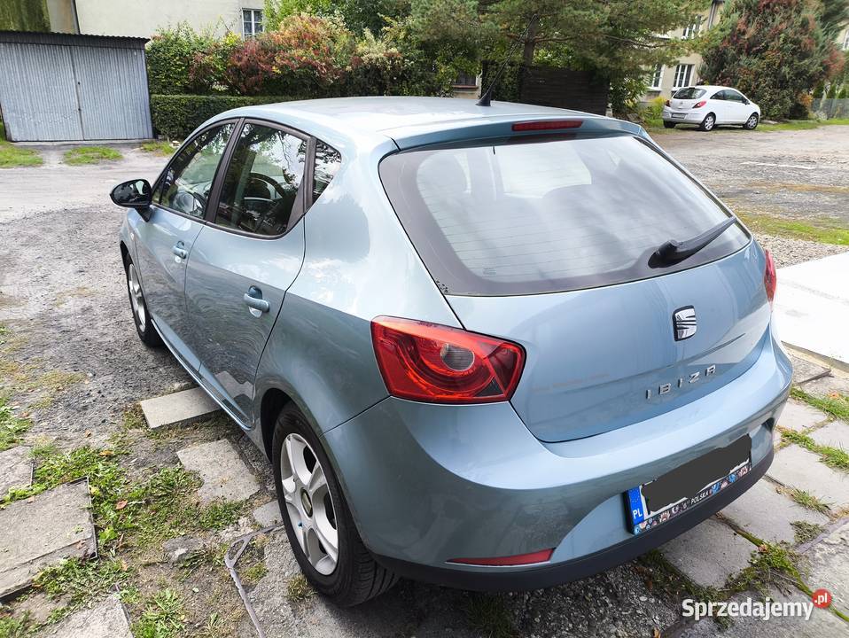 Seat Ibiza 14 MPI 5 Drzwi 2009r Klimatyzacja Chełm