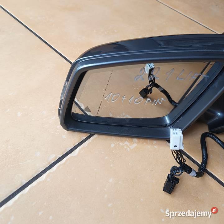 Mercedes w221 lift lusterko 18 i 20 pin Europa osobowe Bydgoszcz