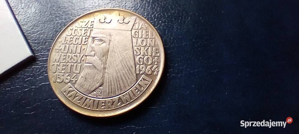 Stare monety 10 złotych 1964 Kazimierz Wielki Lesko sprzedam