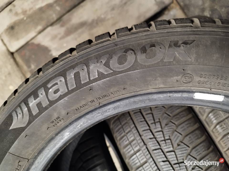 Opony zimowe 20555R17 hankook winter icept Evo2 sprzedam