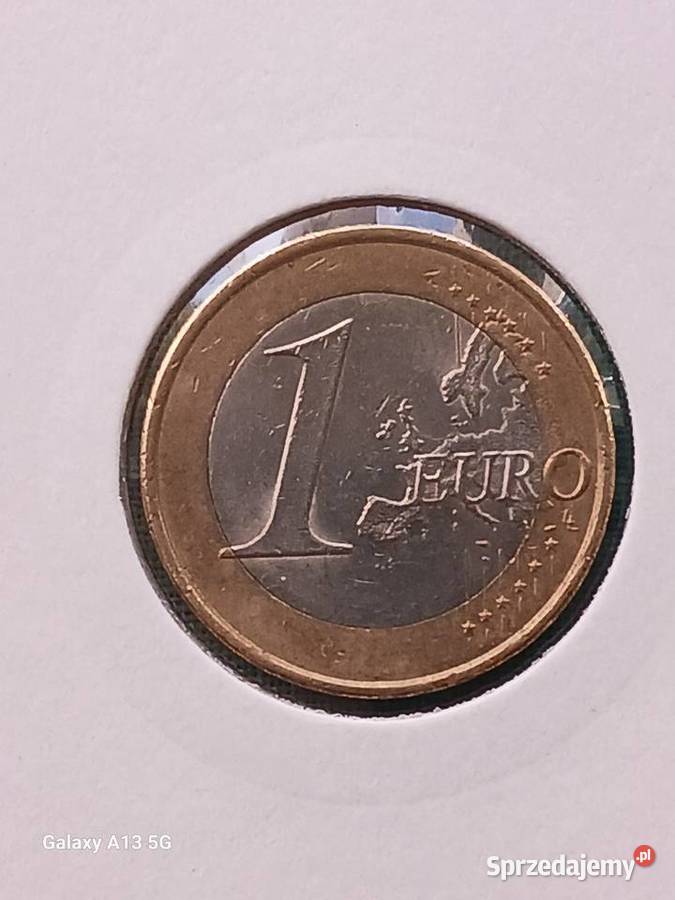 1 Euro Hiszpania 2019 r Numizmatyka wielkopolskie Konin