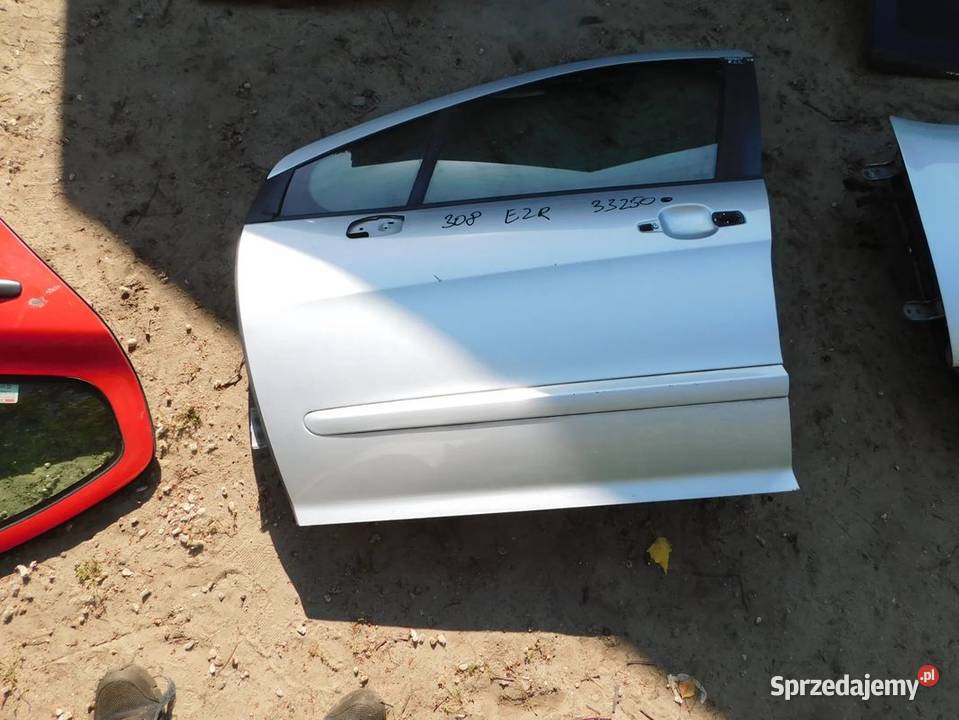 peugeot 308 drzwi kolor E2R 33250 WYSYŁKA osobowe Żory